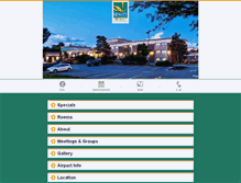 Tablet Screenshot of airporthotelhalifax.com